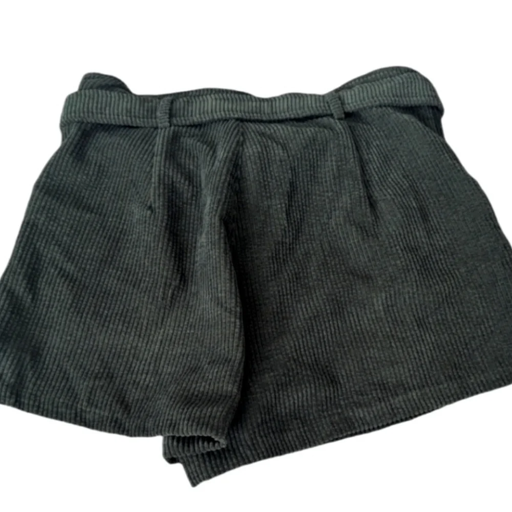 Altard State Shorts Medium Green Corduroy Olive Shorts with Belt π - Picture 2 of 5